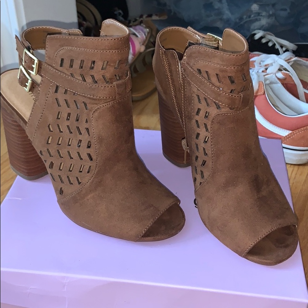 Madden girl suede booties